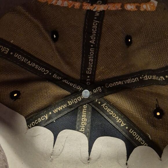 DSC Dallas Safari Club Heavier Weight Velcroback Hat - New - Picture 9 of 10